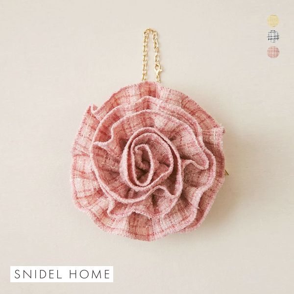 スナイデルホーム ツイードリップケース SNIDEL HOME