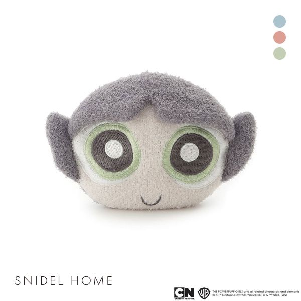 スナイデルホーム パワーパフ ガールズ フェイスニットポーチ The Powerpuff Girls　SNIDEL HOME