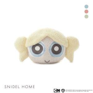 スナイデルホーム パワーパフ ガールズ フェイスニットポーチ The Powerpuff Girls　SNIDEL HOME