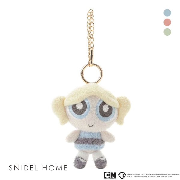 スナイデルホーム パワーパフ ガールズ ニットチャーム The Powerpuff Girls SNIDEL HOME