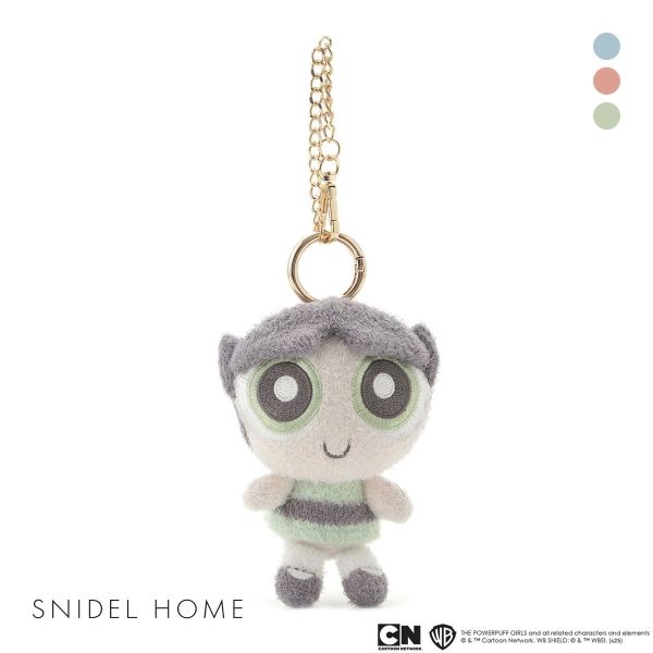 スナイデルホーム パワーパフ ガールズ ニットチャーム The Powerpuff Girls SNIDEL HOME