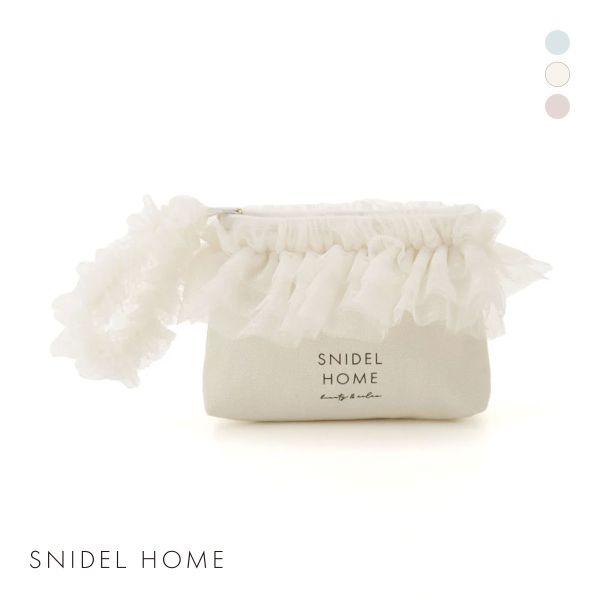 スナイデルホーム ドットチュールポーチ SNIDEL HOME