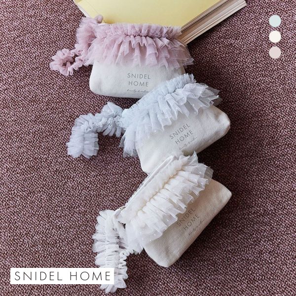 スナイデルホーム ドットチュールポーチ SNIDEL HOME
