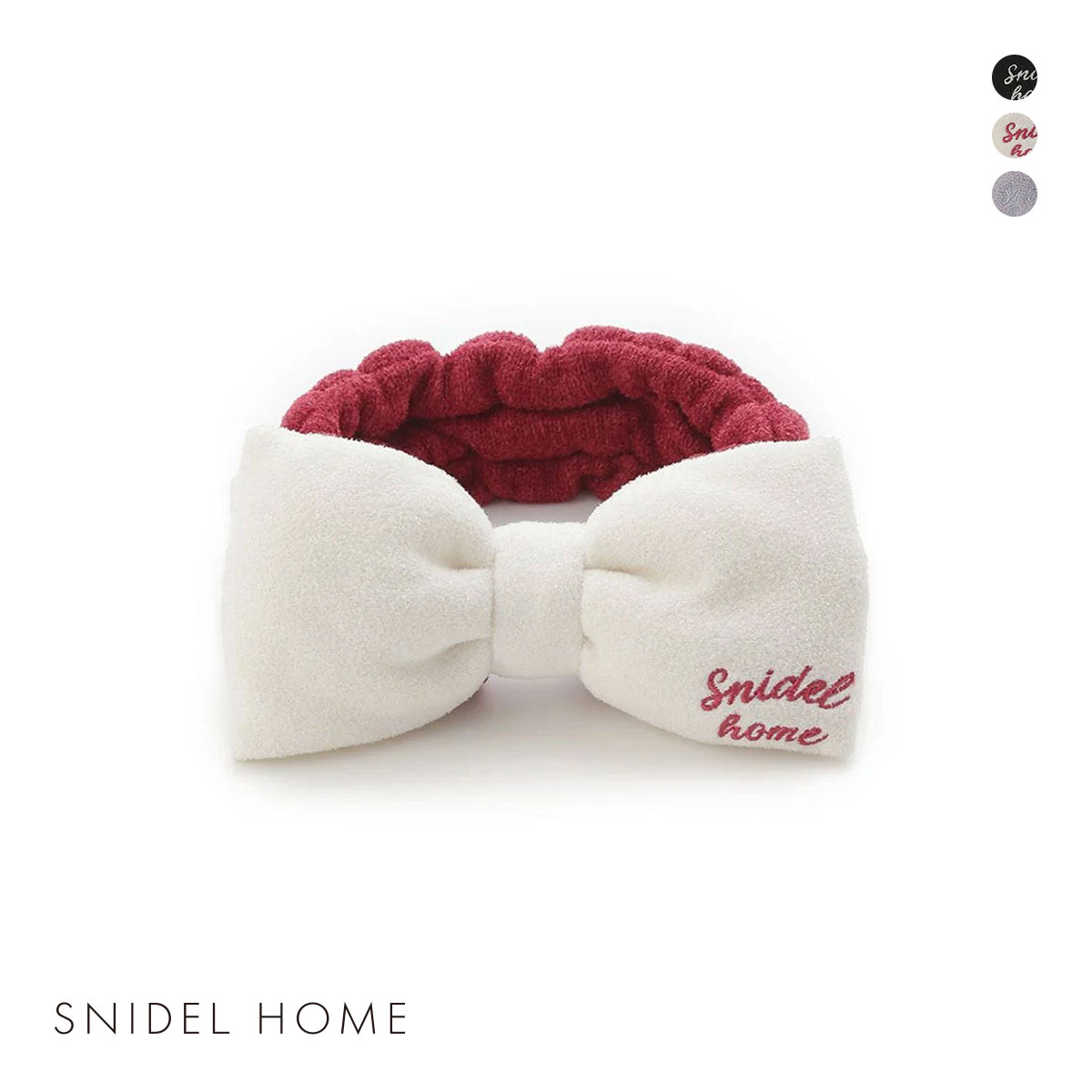 スナイデルホーム リボンヘアターバン SNIDEL HOME(RE-レッド-Free)