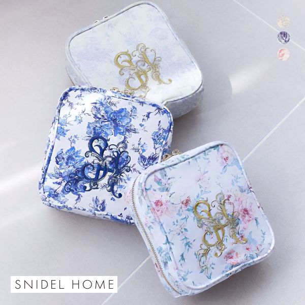 スナイデルホーム ブライト柄ポーチ SNIDEL HOME