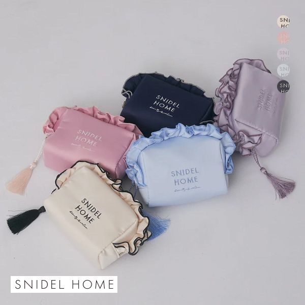 スナイデルホーム フリルポーチ SNIDEL HOME