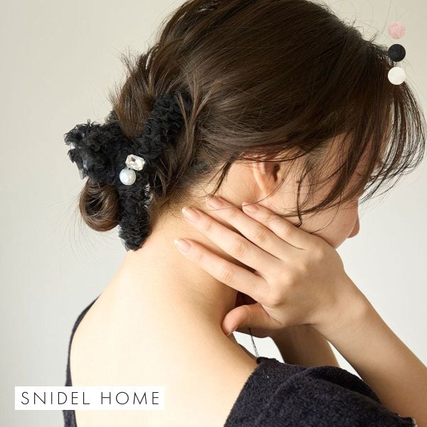 スナイデルホーム オーガンジービジューバンス SNIDEL HOME