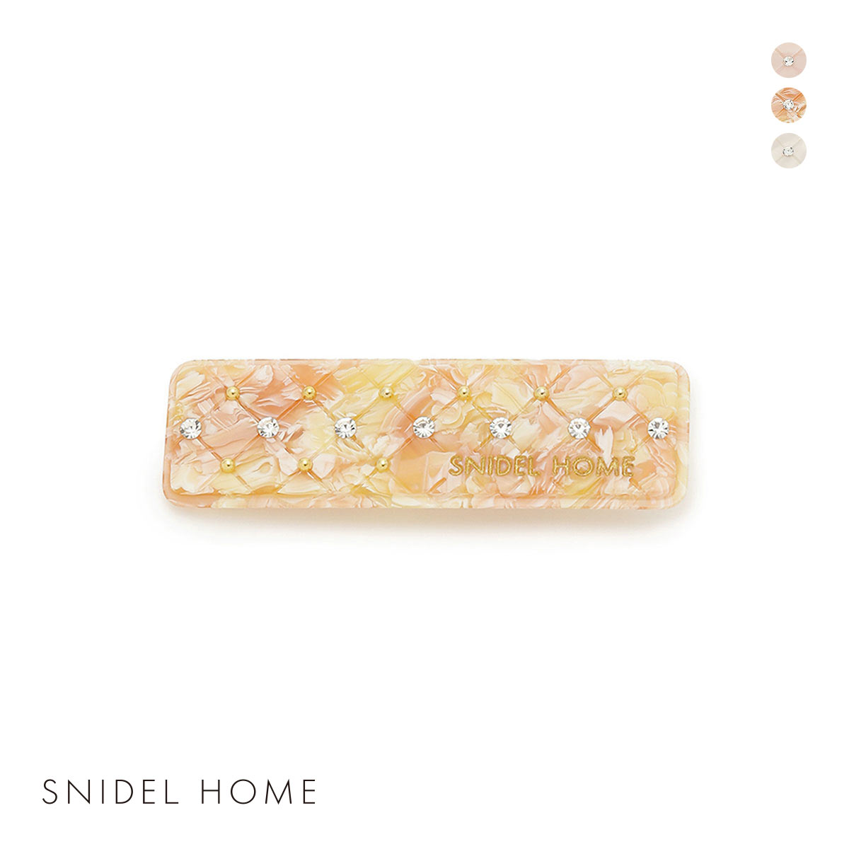スナイデルホーム ビジューヘアピン  SNIDEL HOME(OR-オレンジ-Free)