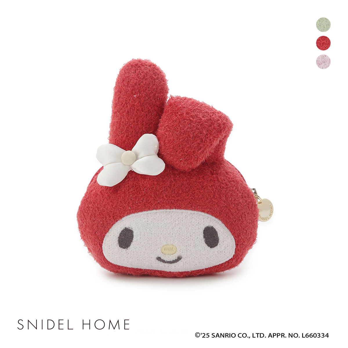 スナイデルホーム マイメロディ ポーチ MY MELODY SNIDEL HOME(RE-レッド-Free)