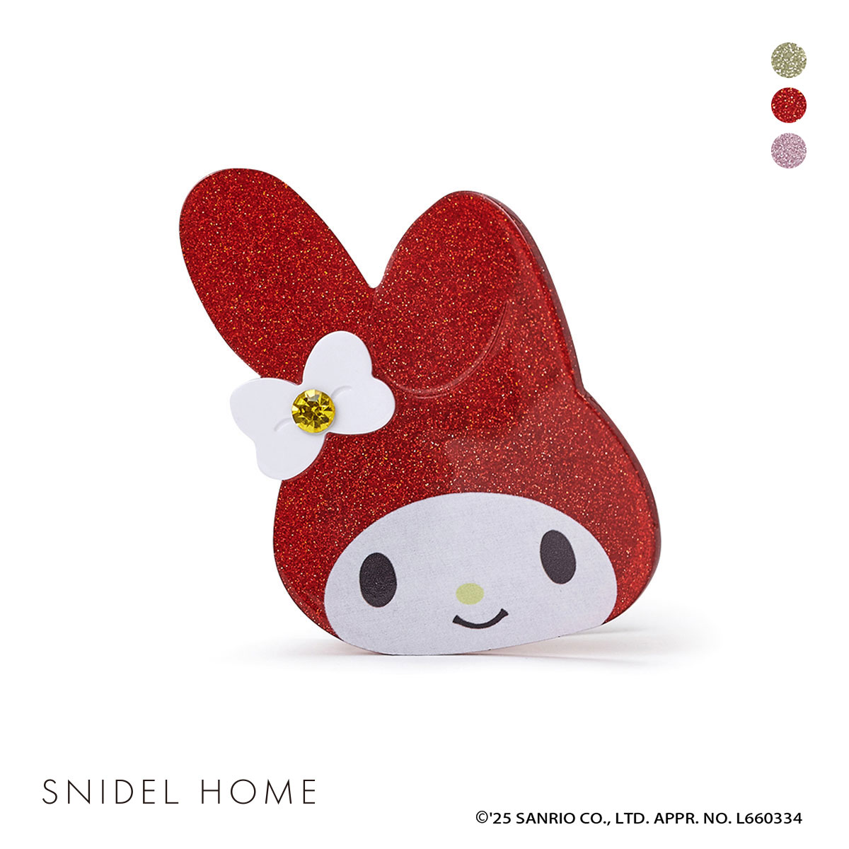 スナイデルホーム マイメロディ ヘアクリップ MY MELODY SNIDEL HOME(RE-レッド-Free)