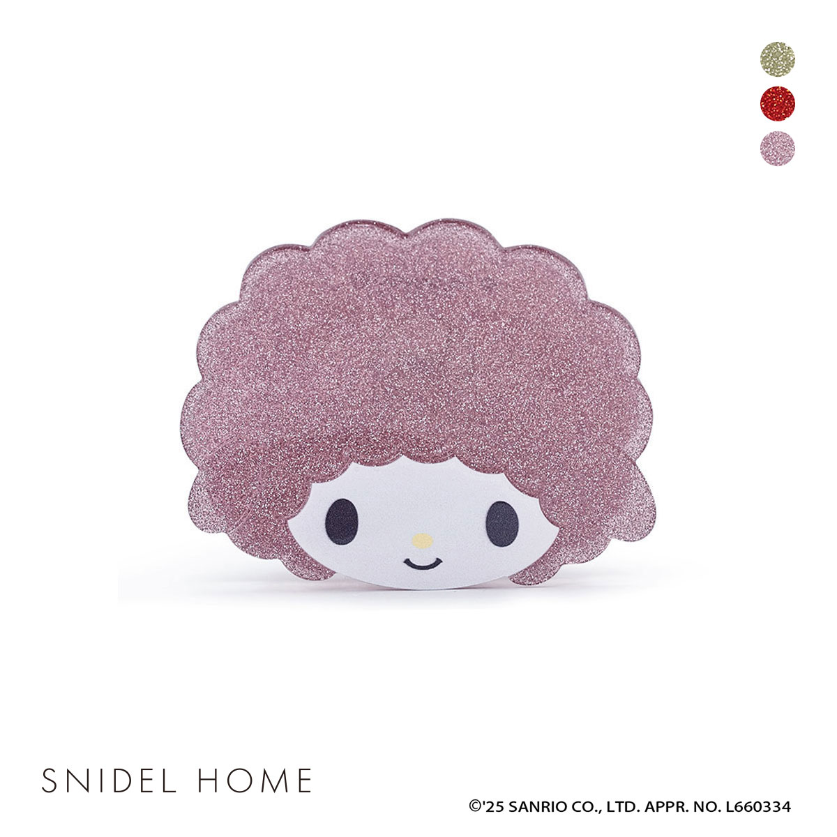 スナイデルホーム マイメロディ ヘアクリップ MY MELODY SNIDEL HOME(PI-ピンク-Free)