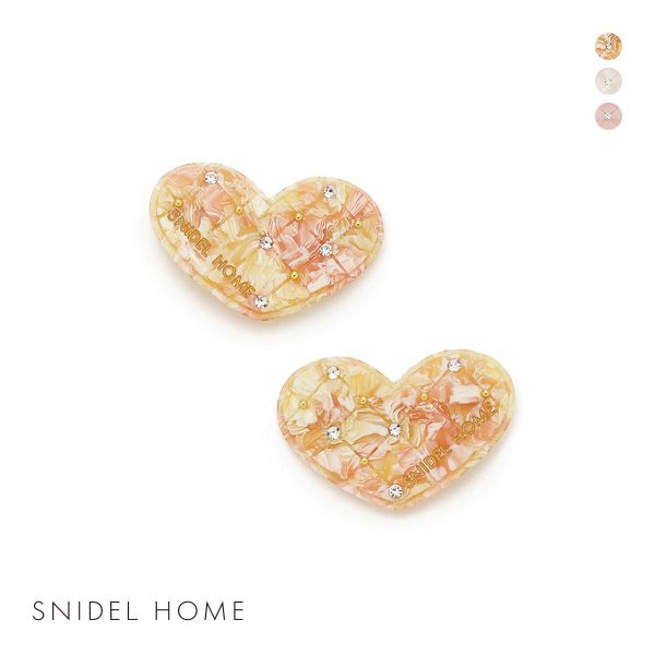 スナイデルホーム ハートヘアクリップ SNIDEL HOME