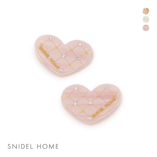 スナイデルホーム ハートヘアクリップ SNIDEL HOME