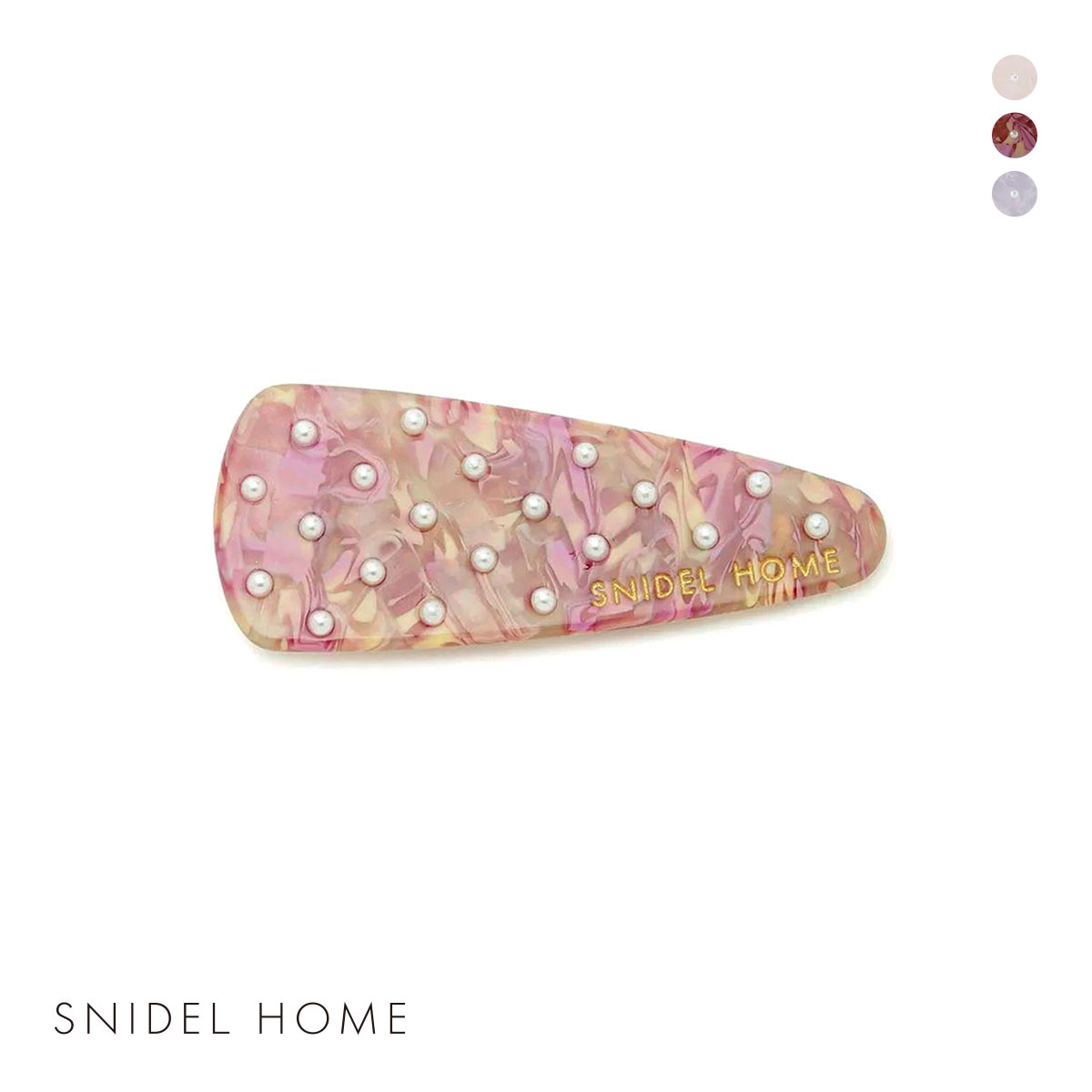 スナイデルホーム パールヘアピン SNIDEL HOME(PI-ピンク-Free)