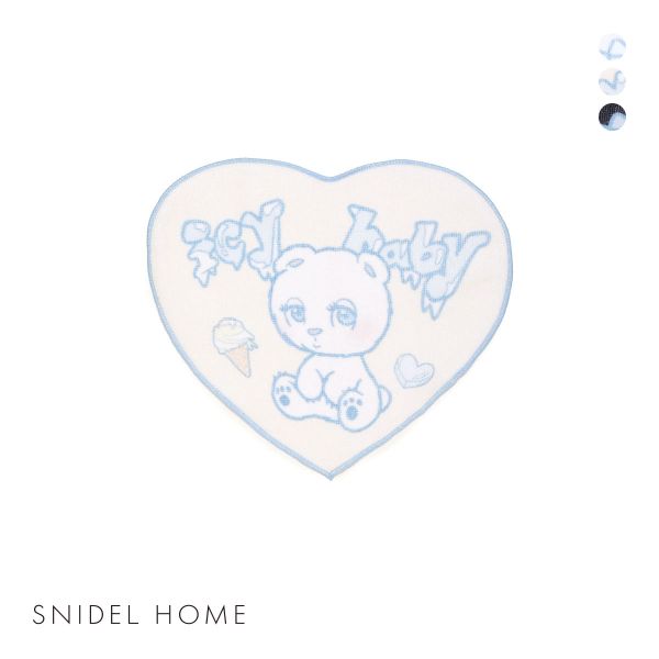 スナイデルホーム icy baby ハートハンドタオル SNIDEL HOME