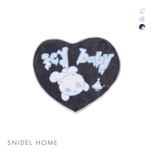 スナイデルホーム icy baby ハートハンドタオル SNIDEL HOME