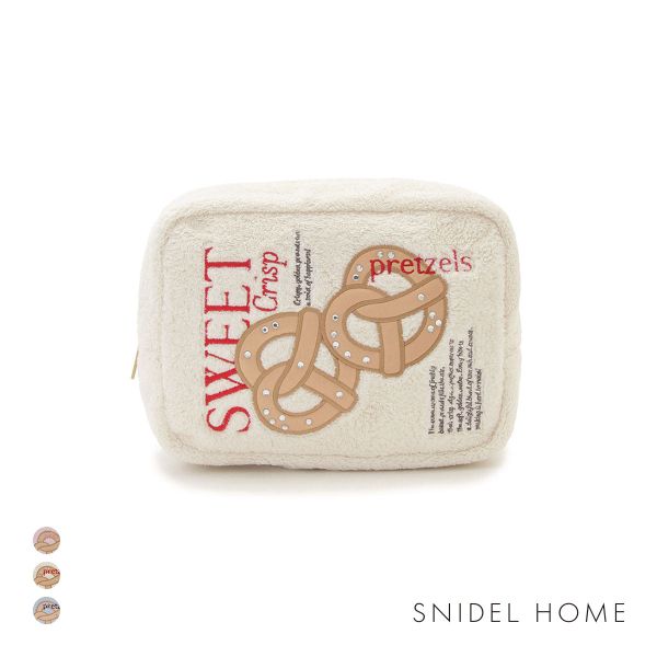 スナイデルホーム プレッツェルモチーフポーチ SNIDEL HOME