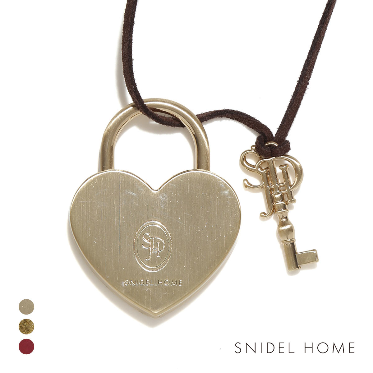 スナイデルホーム ハートキーチャーム SNIDEL HOME(GL-ゴールド-Free)