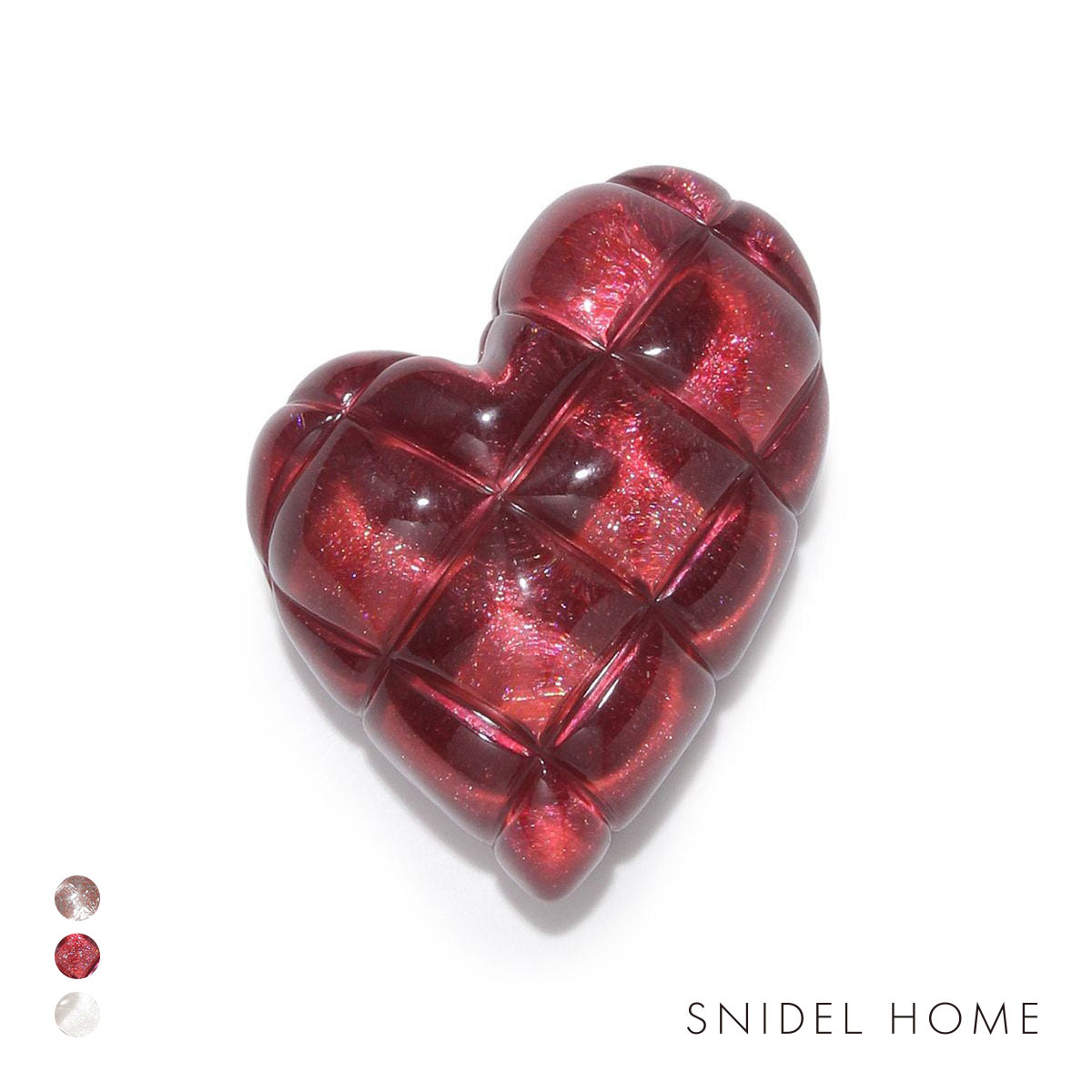 スナイデルホーム キルティングハート スマホグリップ SNIDEL HOME(RE-レッド-Free)