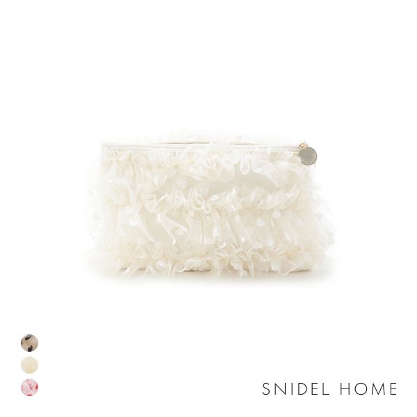 スナイデルホーム ハートチュールポーチ SNIDEL HOME