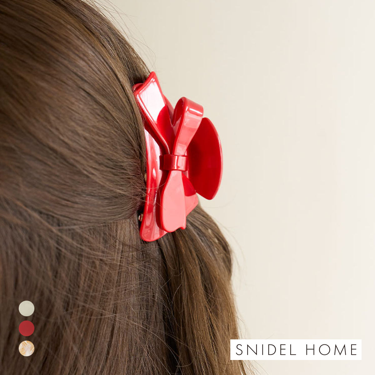 スナイデルホーム アセチリボンバンス SNIDEL HOME(RE-レッド-Free)