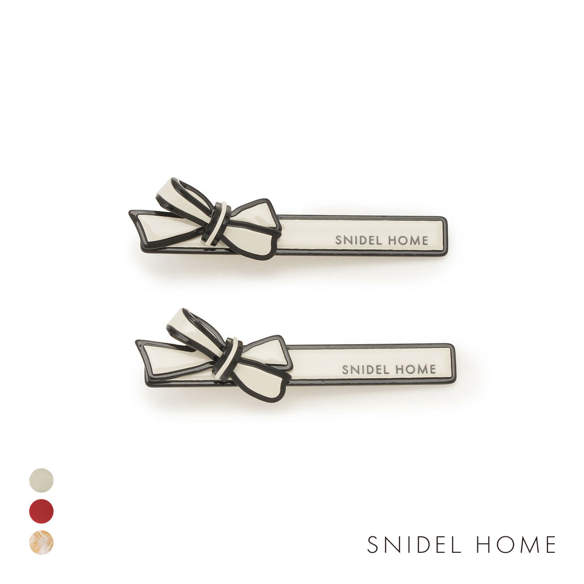 スナイデルホーム アセチリボンピン SNIDEL HOME(IV-アイボリー-Free)