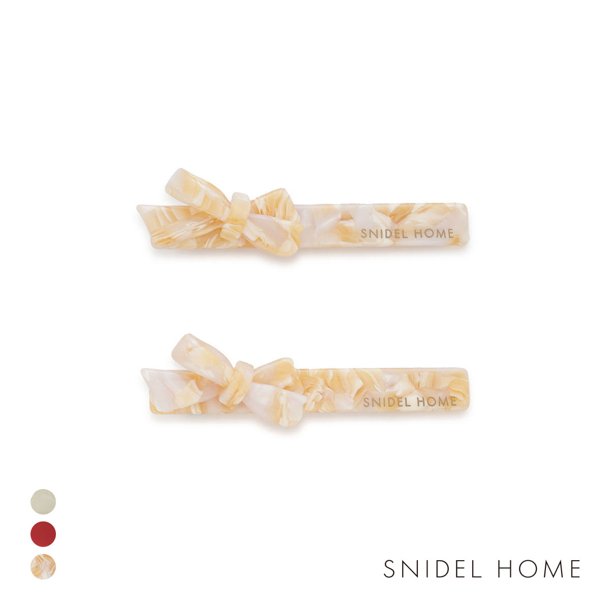 スナイデルホーム アセチリボンピン SNIDEL HOME(OR-オレンジ-Free)