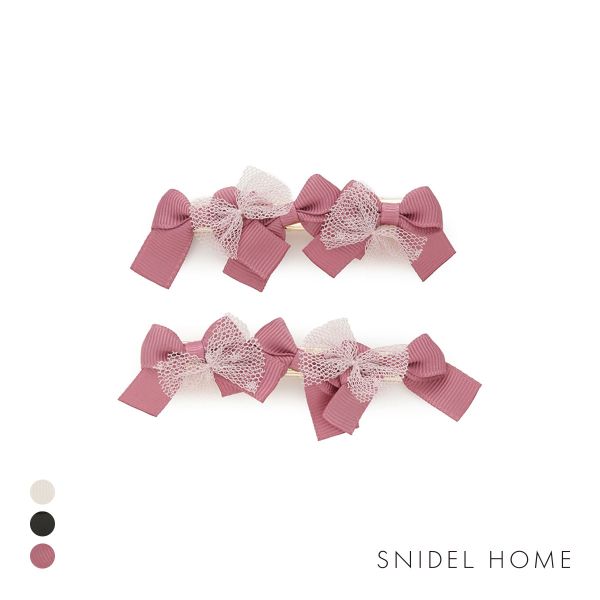 スナイデルホーム 5th Anniversary ボリュームリボンピン SNIDEL HOME