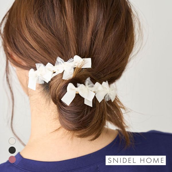 スナイデルホーム 5th Anniversary ボリュームリボンピン SNIDEL HOME