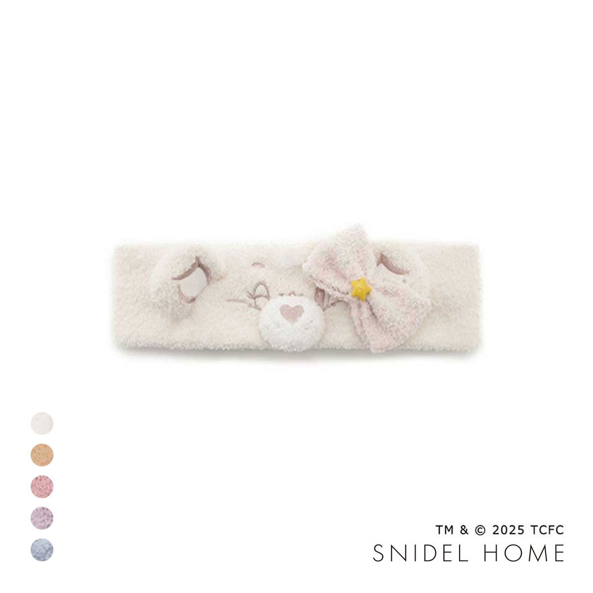 スナイデルホーム Care Bears(TM) ニットヘアターバン ケアベア SNIDEL HOME(OW-オフホワイト-Free)