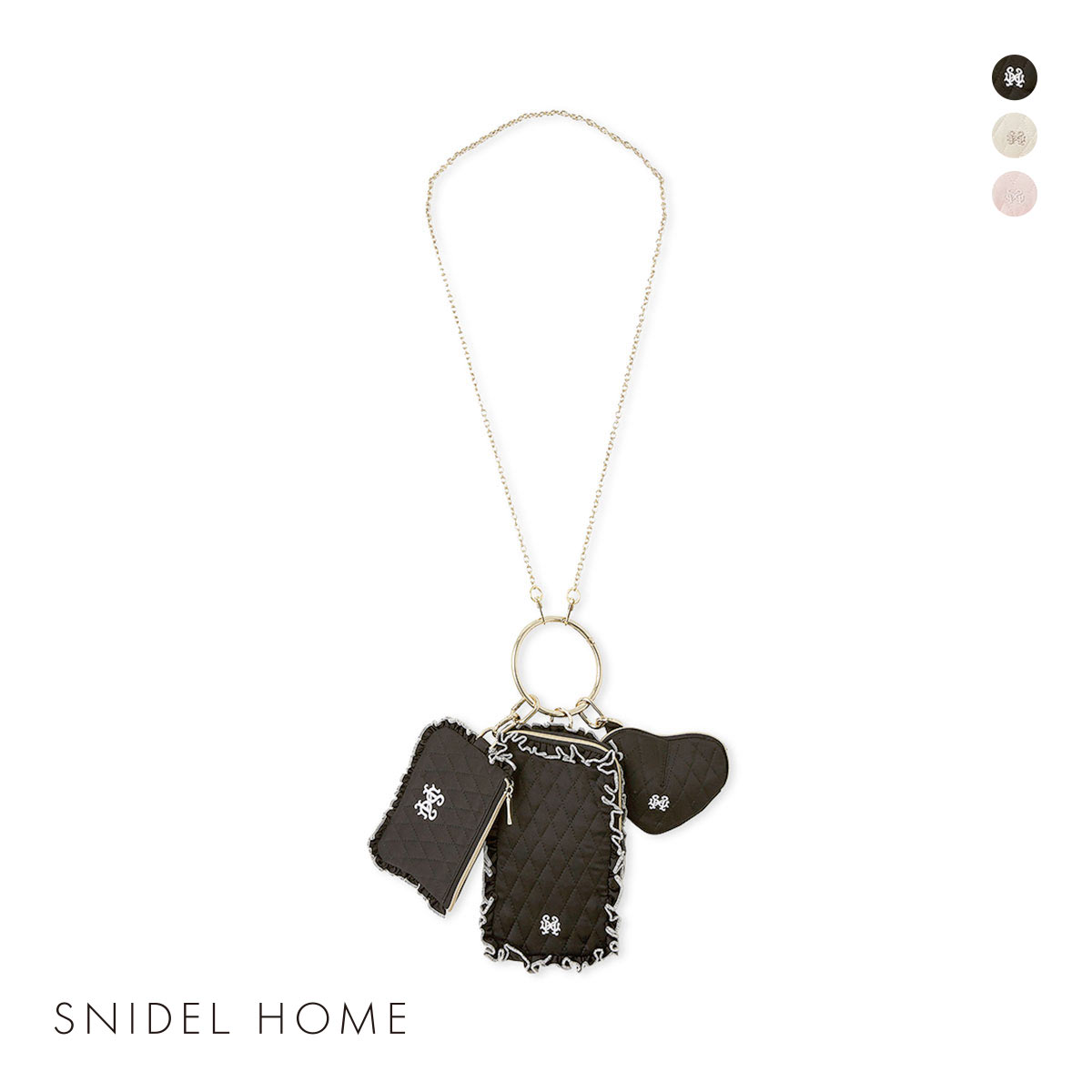スナイデルホーム マルチショルダー SNIDEL HOME(BK-ブラック-Free)