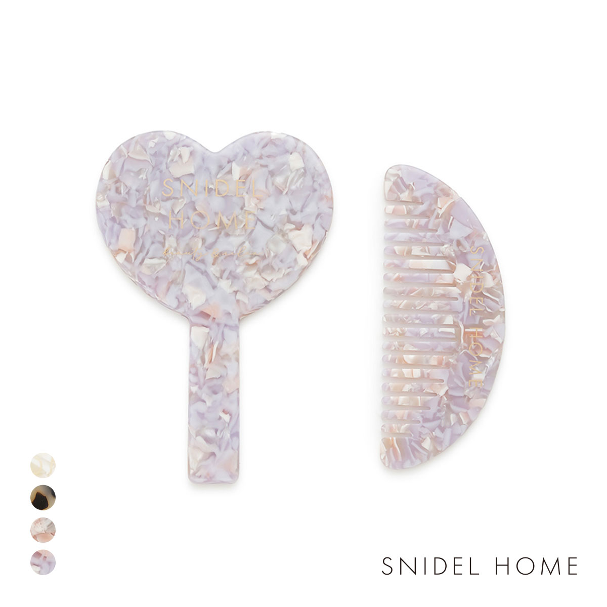スナイデルホーム 5th Anniversary ミラーコームセット SNIDEL HOME(LV-ラベンダー-Free)
