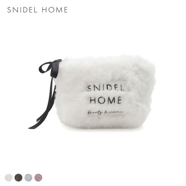 スナイデルホーム ファーポーチ SNIDEL HOME