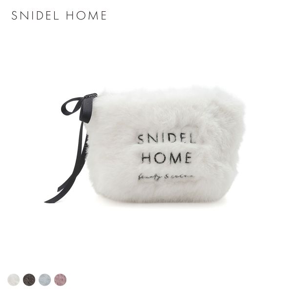 スナイデルホーム ファーポーチ SNIDEL HOME