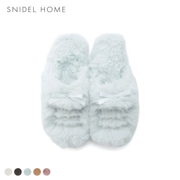 スナイデルホーム レディース ファースリッパ SNIDEL HOME