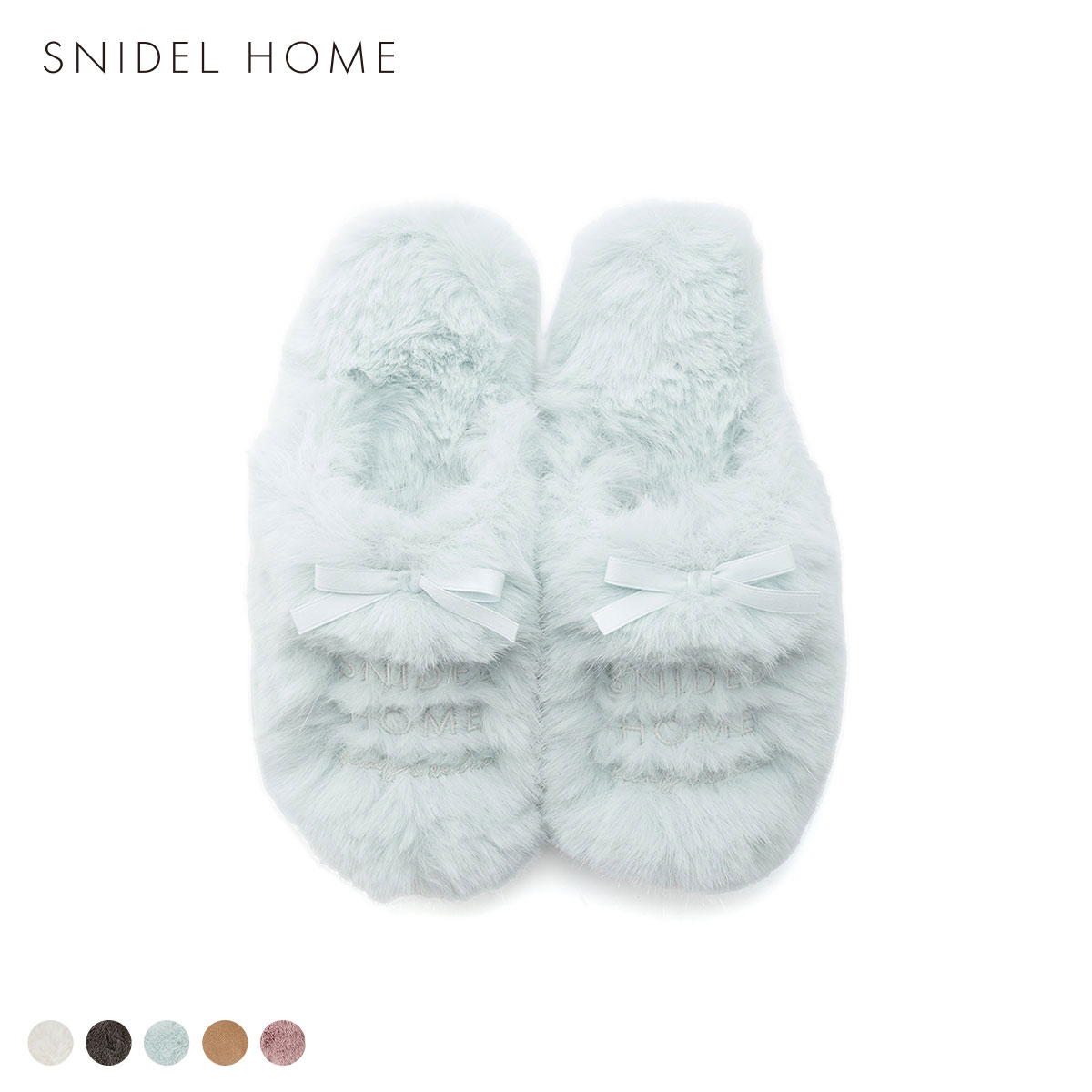 スナイデルホーム レディース ファースリッパ SNIDEL HOME(MI-ミント-Free)