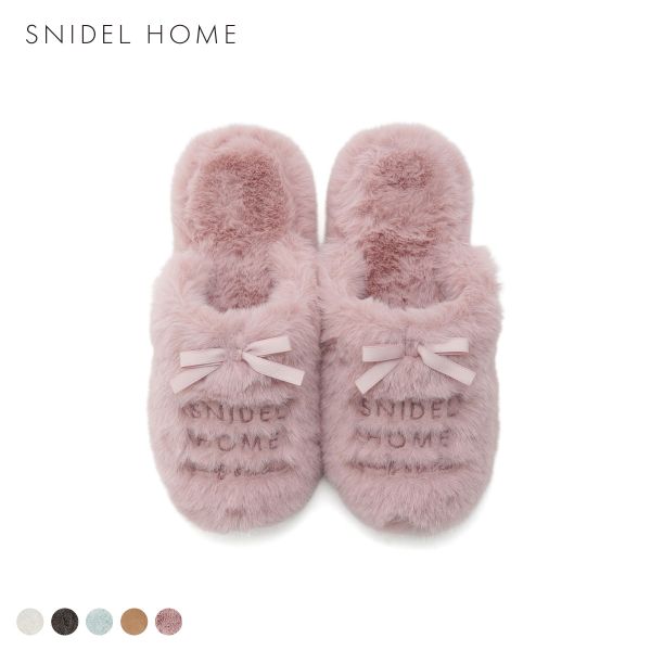 スナイデルホーム レディース ファースリッパ SNIDEL HOME