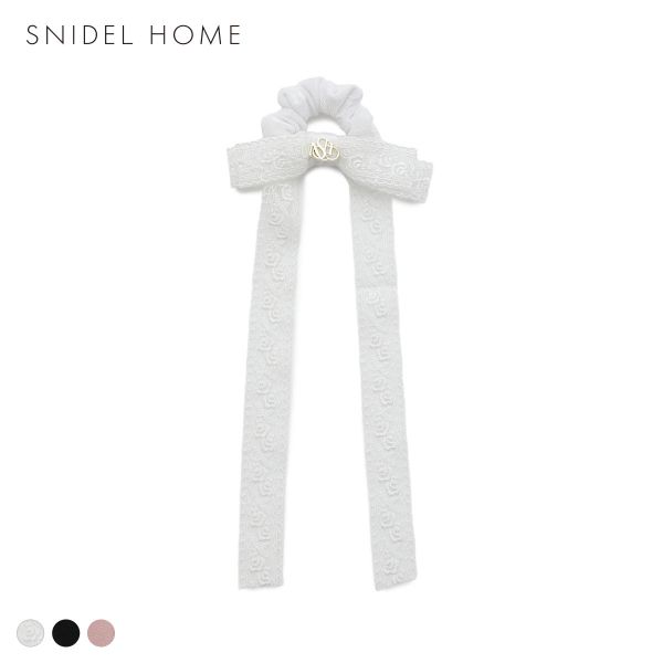 スナイデルホーム ベロアリボンシュシュ SNIDEL HOME