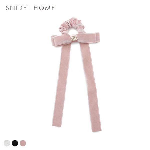 スナイデルホーム ベロアリボンシュシュ SNIDEL HOME