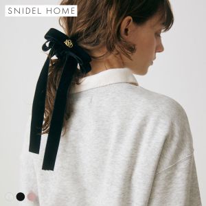 スナイデルホーム ベロアリボンシュシュ SNIDEL HOME