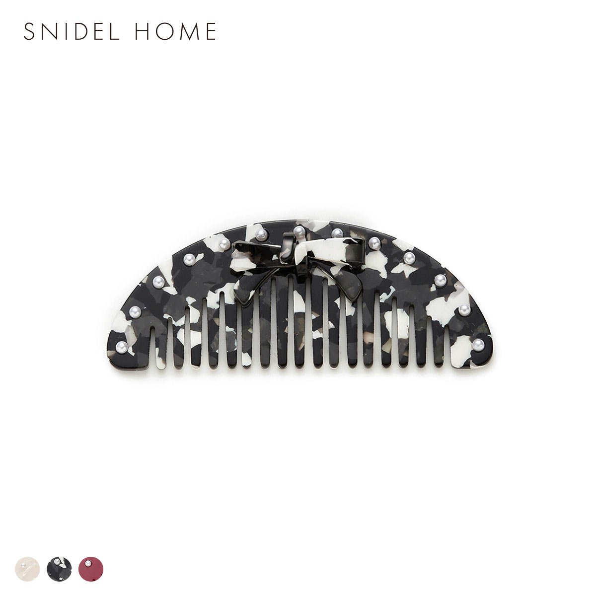 スナイデルホーム リボンコーム SNIDEL HOME(BK-ブラック-Free)