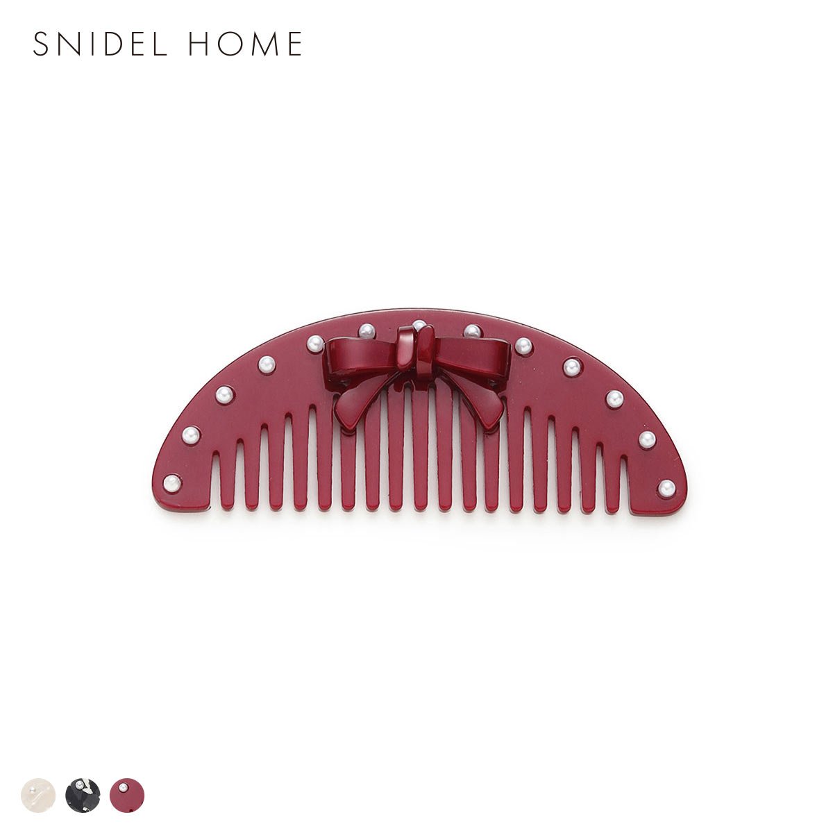 スナイデルホーム リボンコーム SNIDEL HOME(RE-レッド-Free)