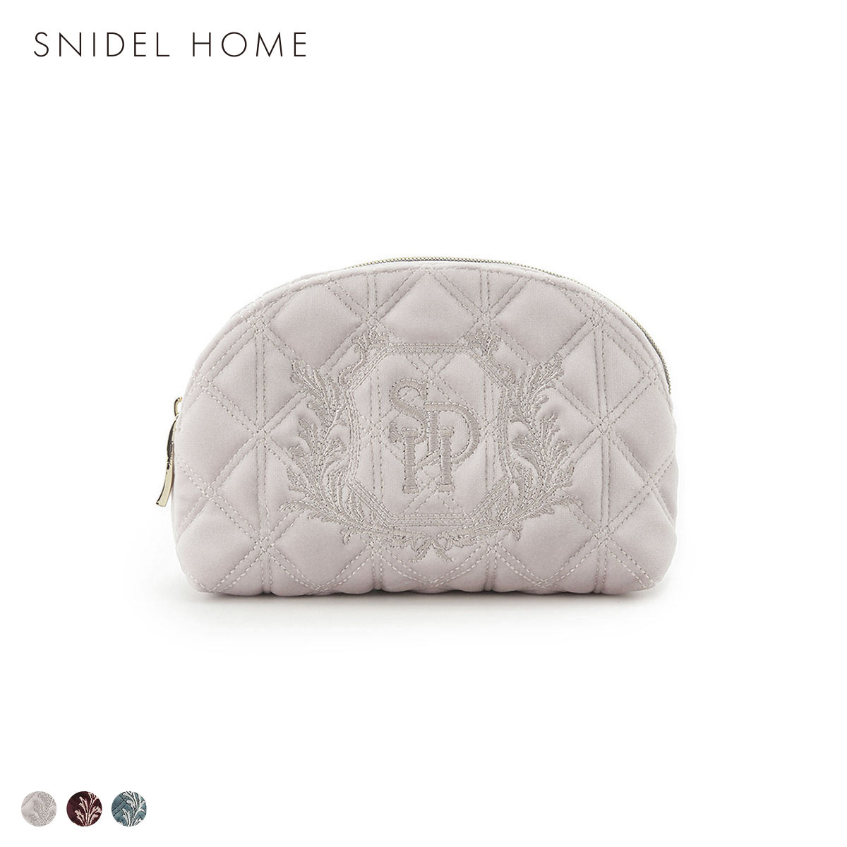 スナイデルホーム ベロアラウンドポーチ SNIDEL HOME(BE-ベージュ-Free)