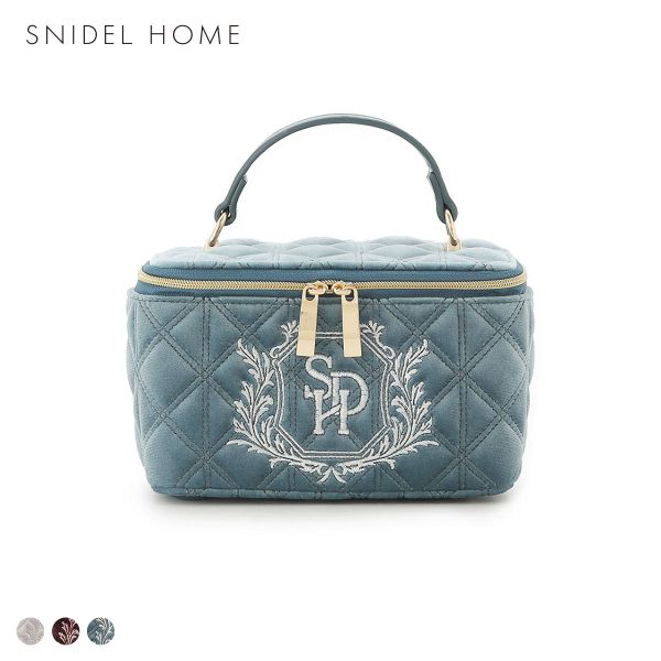 スナイデルホーム ベロアバニティポーチ SNIDEL HOME