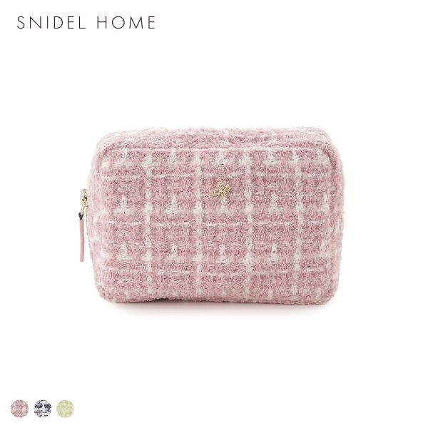 スナイデルホーム ツイードニットポーチ SNIDEL HOME