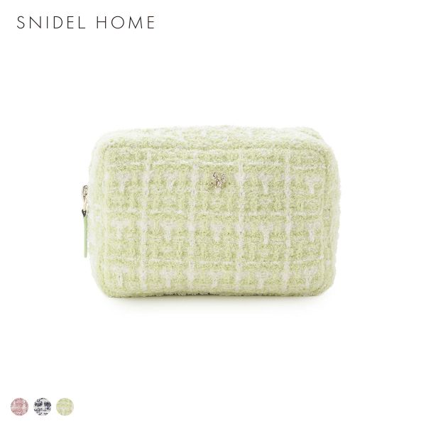 スナイデルホーム ツイードニットポーチ SNIDEL HOME