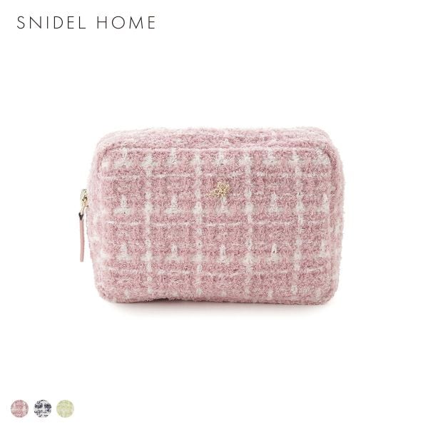 スナイデルホーム ツイードニットポーチ SNIDEL HOME