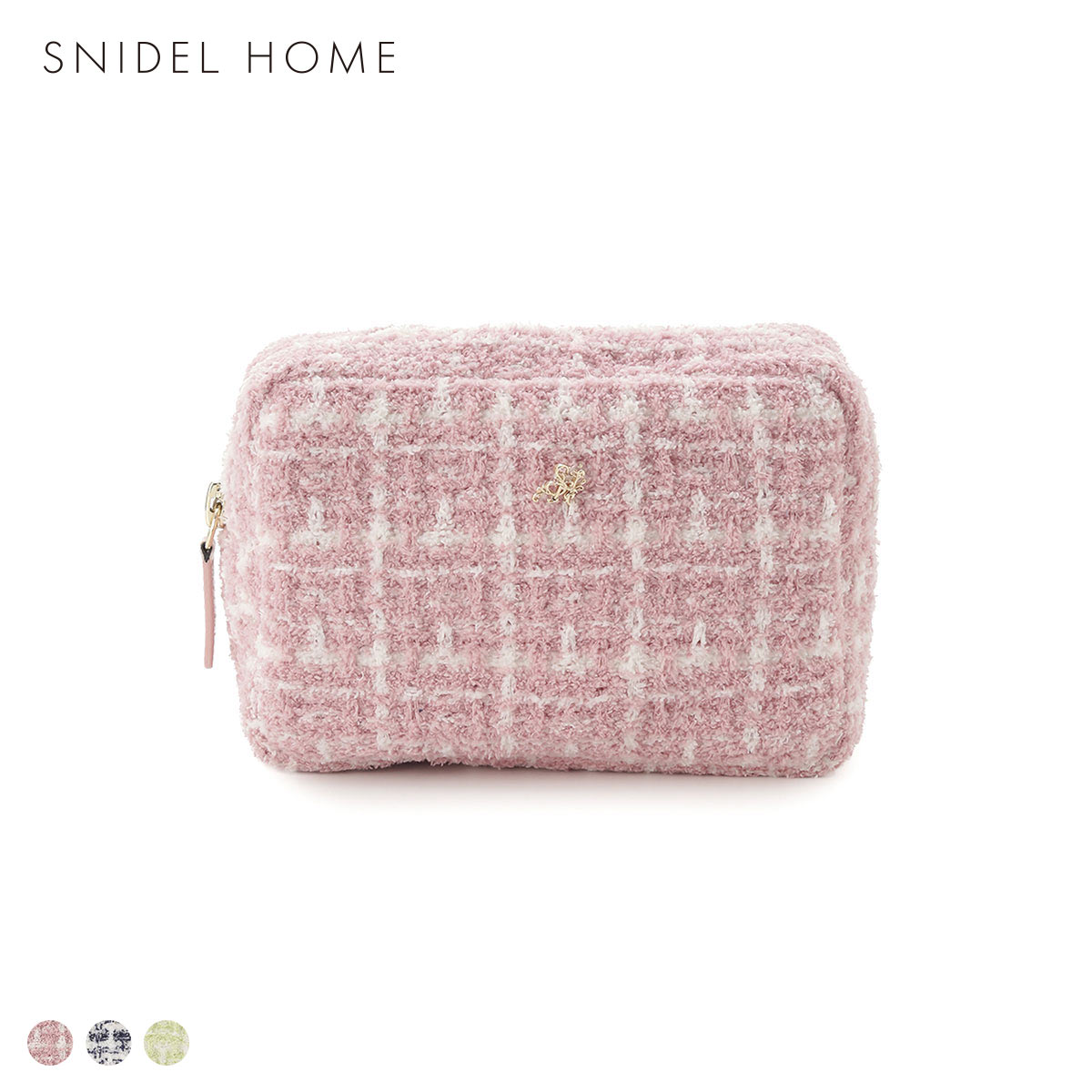 スナイデルホーム ツイードニットポーチ SNIDEL HOME