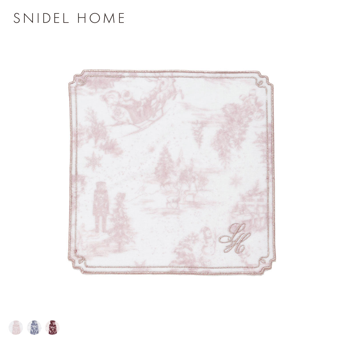 スナイデルホーム ホリデージュイハンドタオル SNIDEL HOME(PI-ピンク-Free)
