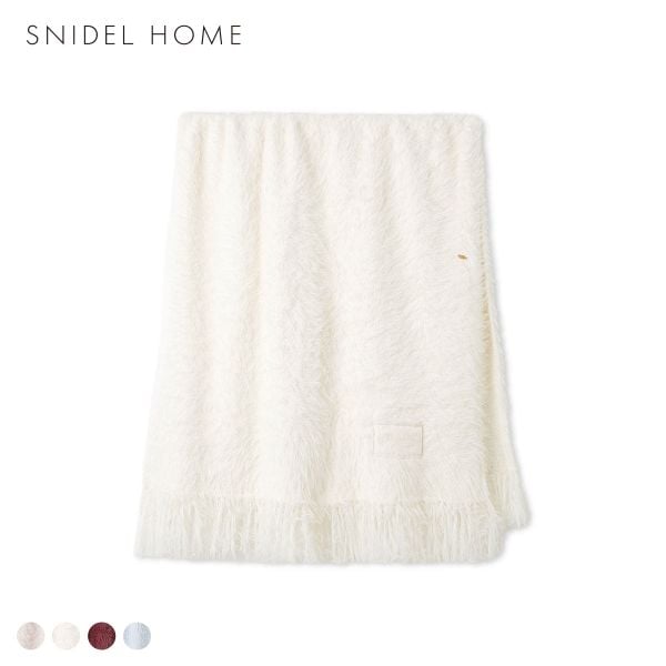 スナイデルホーム シャギーマフラーブランケット SNIDEL HOME